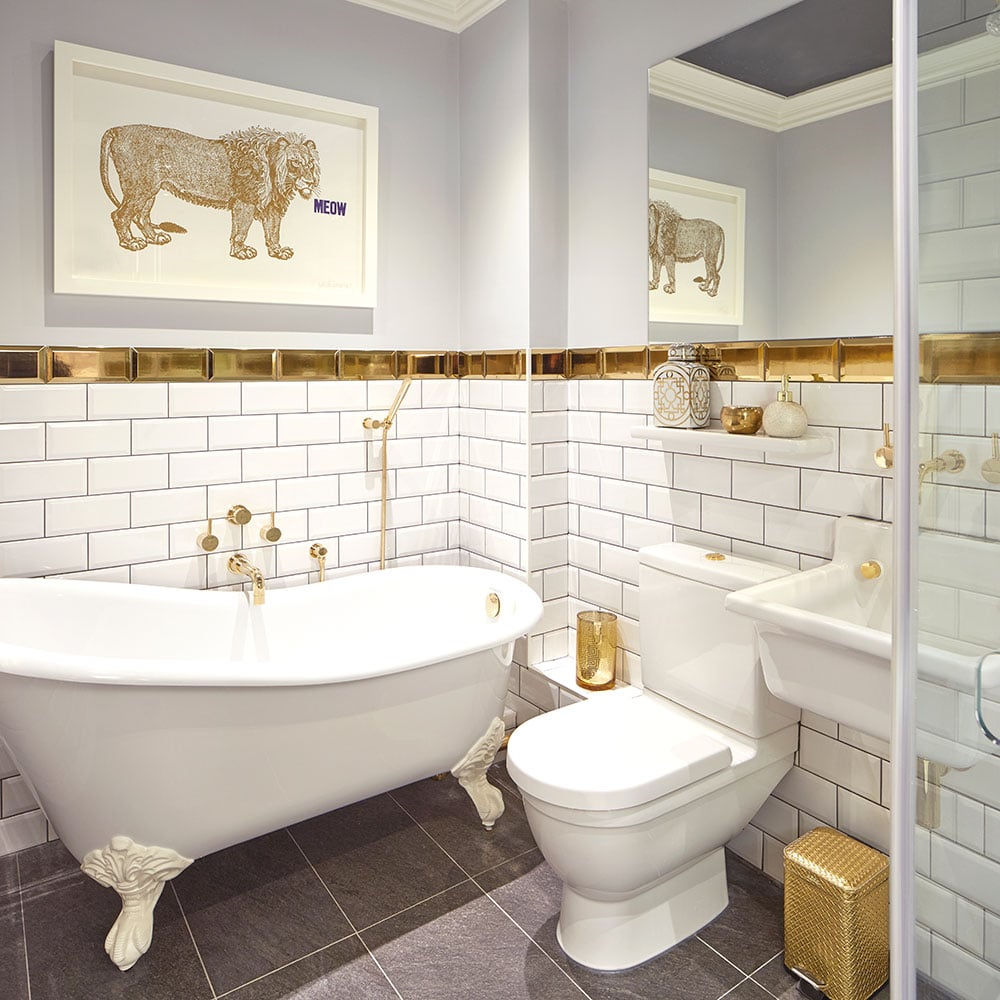 image.title Make Your Bathroom Shine with Metallic Decor How To Create A Glamorous Bathroom With Metallic Accents