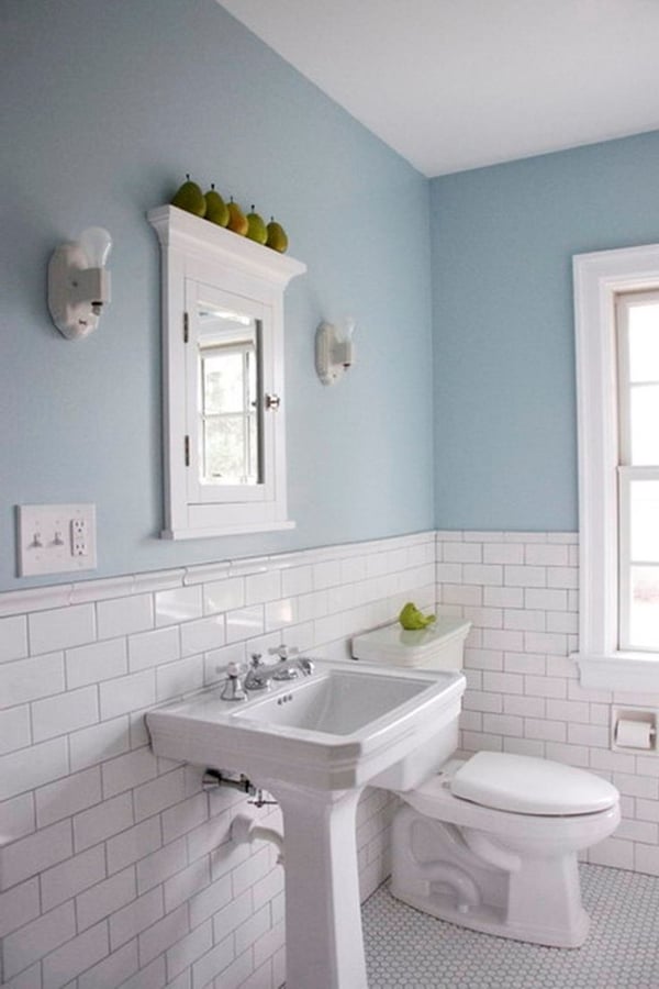 7 Apartment Bathroom Ideas For Your First Place - Choose Your Colours Wisely