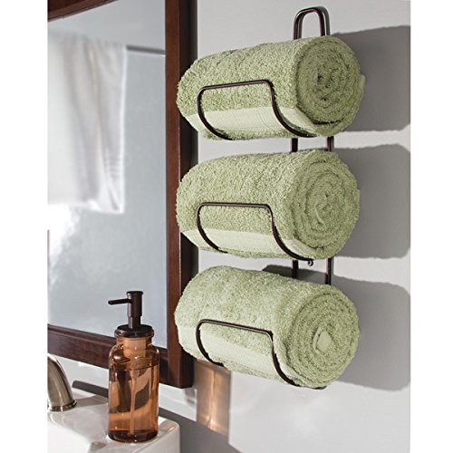How to Use Bathroom Shelves to Organize Your Space - Bathroom Towel Storage