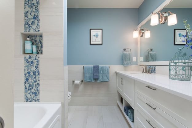 Liven Up Your Home With These Bathroom Colours - Blue Bathroom