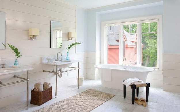 Liven Up Your Home With These Bathroom Colours - Coastal Beach Bathroom