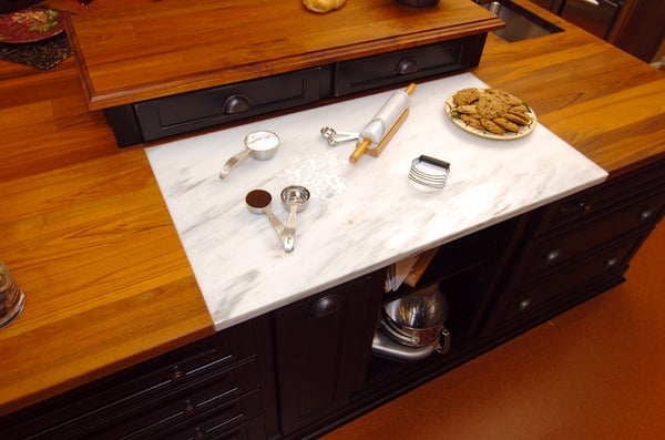 6 Ways to Create a Baker’s Kitchen at Home - Marble Countertop Baking