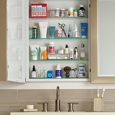 6 Easy Ways to Clear Out Bathroom Clutter This Weekend - Clean Out Your Medicine Cabinet