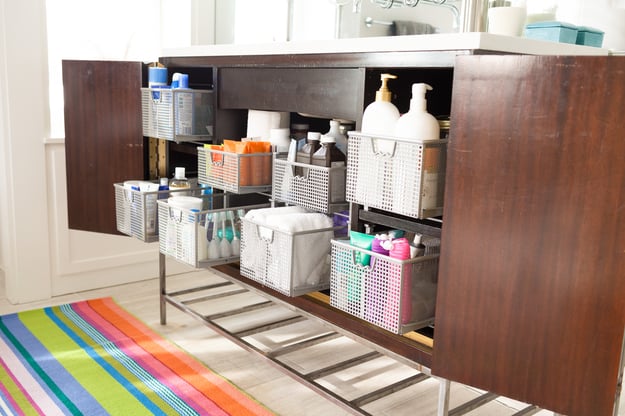 How to Keep Your Bathroom Sink Clean and Hygienic - Organize Your Cabinets and Bathroom Counter