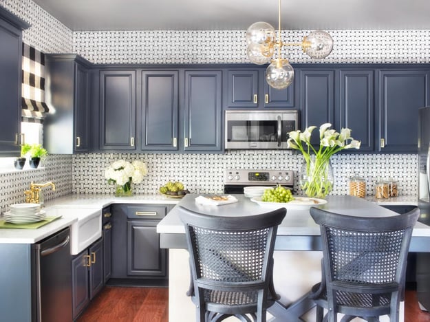 6 Helpful Tips for Upgrading Your Kitchen on a Budget - New Paint Job on Cabinets