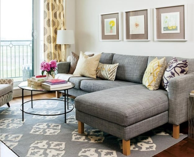 How to Make a Small Space in Your Home Feel Bigger - Small Living Room