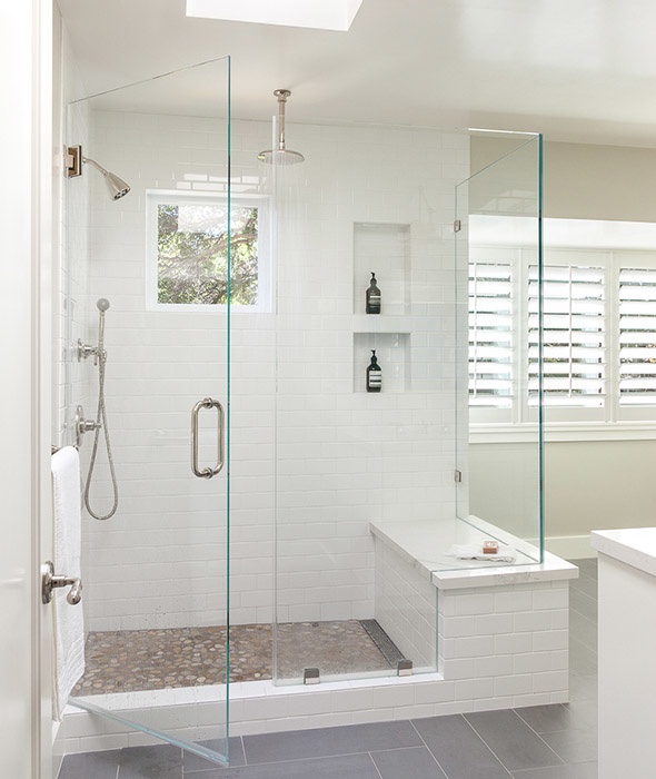 How to Easily Clean Tiled Shower Stalls - Luxury Tiled Shower Stall