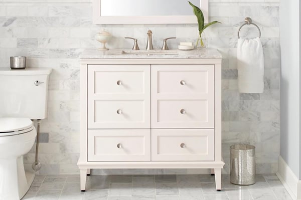 4 Ways to Create a Luxury Bathroom on a Tight Budget - Upgrade Your Vanity