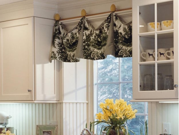 8 Simple Kitchen Upgrades to Try This Weekend - Hang a Cute Window Topper