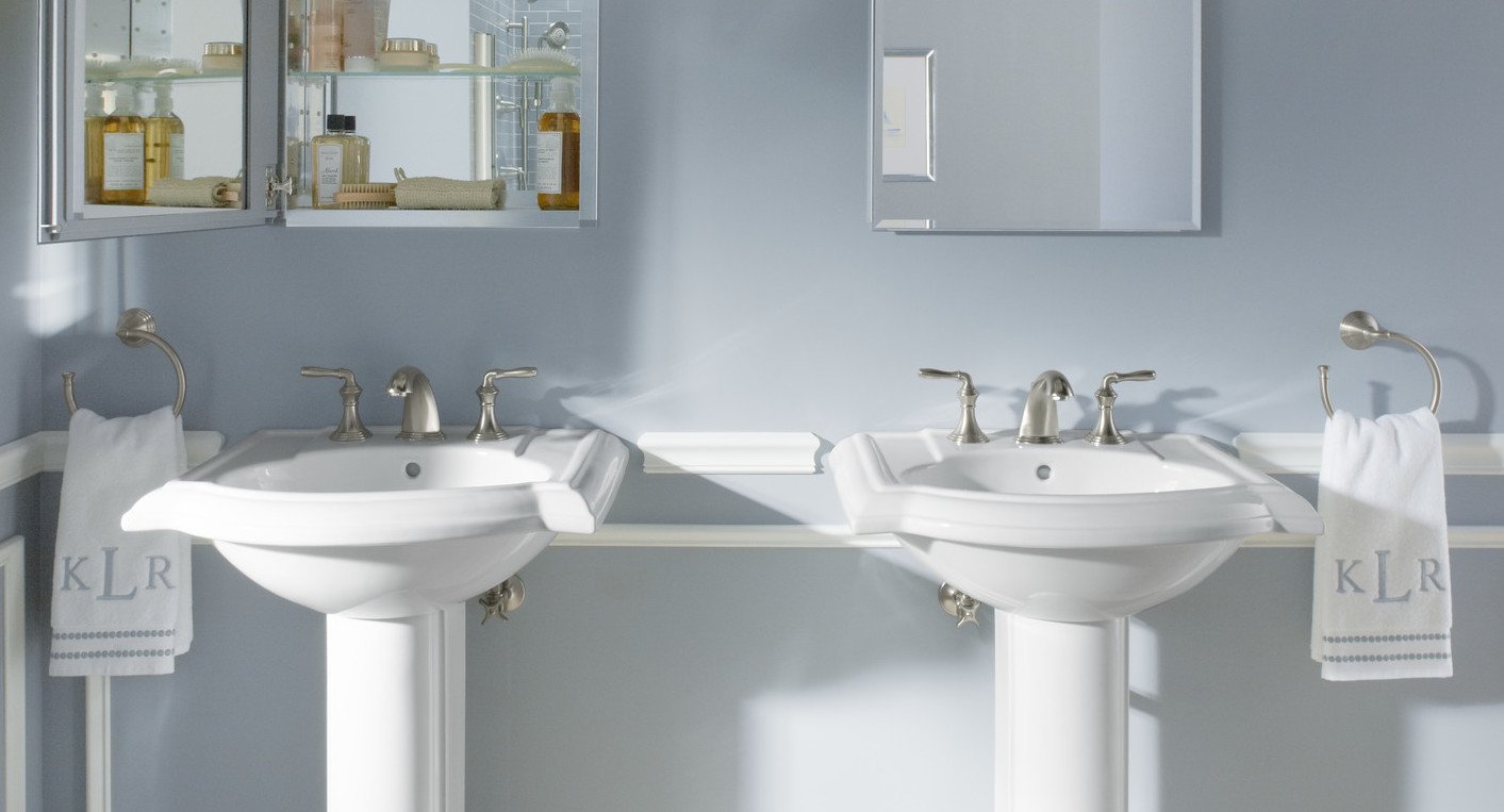 7 Genius Pedestal Sink Storage Ideas for Your Home