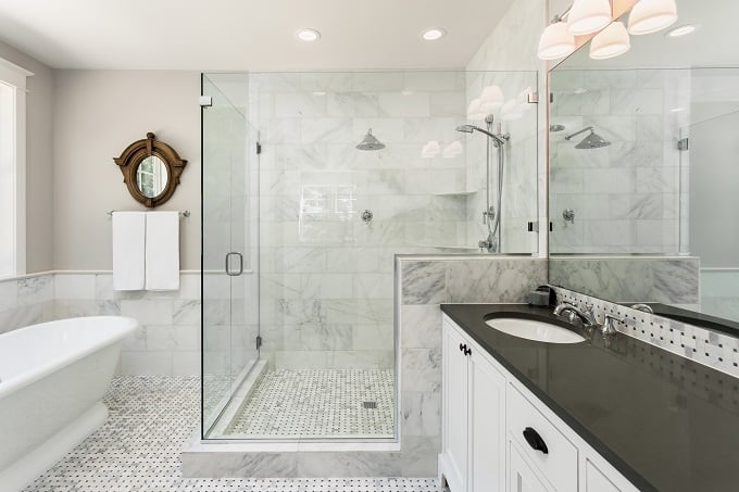 How To Easily Clean Tiled Shower Stalls, Clean Shower Floor Tile